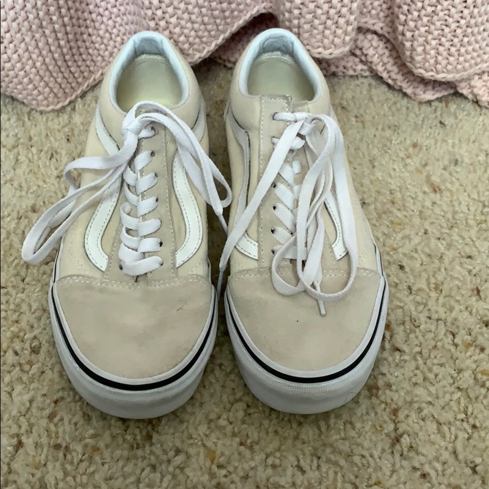 Tan classic Vans